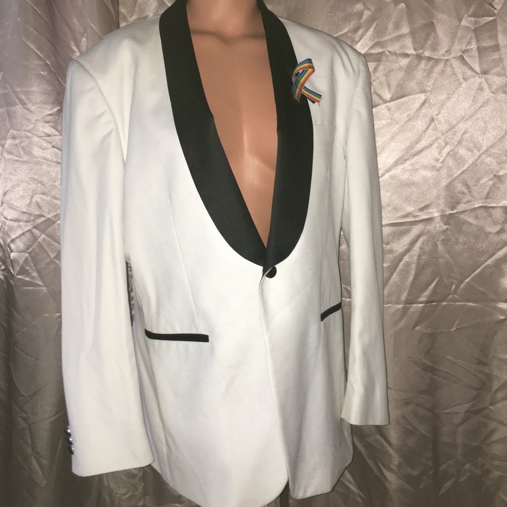 Handmade🌈Love is Love/One Love🌈Jacket Blazer Top - Picture 6 of 8